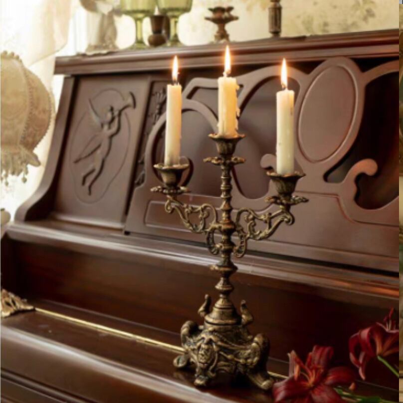 Antique candle stand 3type【m181】
