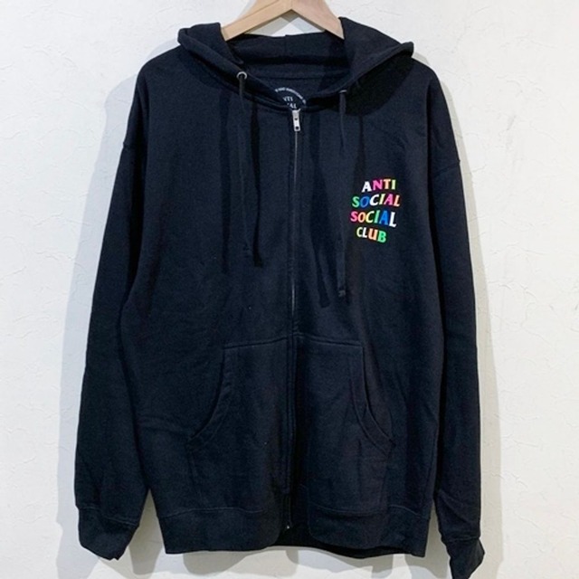 anti social social club アンチソーシャルソーシャルクラブ ジップ 