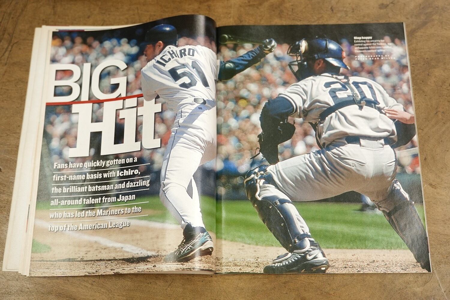 4321M2 Sports Illustrated May 28, 2001 Ichiro イチロー シアトル