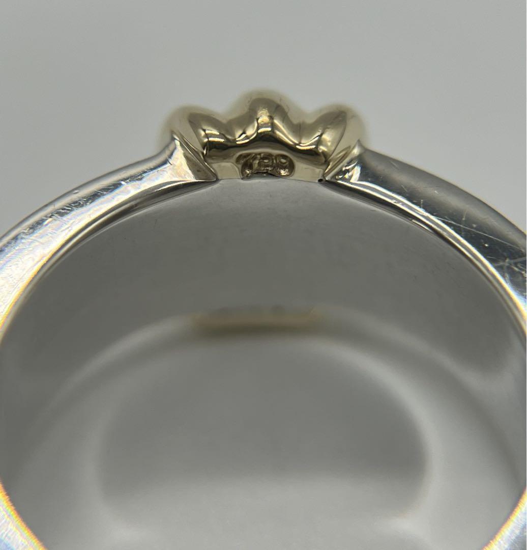 ティファニー TIFFANY グルーブドウィズ リング 10号 SV YGコンビ | Refind