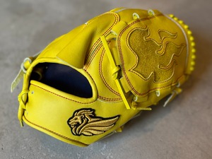 パフォーマンスUP！ブーストグラブ　限定モデル【Genuine】硬式用グラブ　投手用　ライム×インペリアルブラック