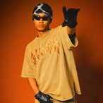 BLAZED LOGO PIGMENT TEE