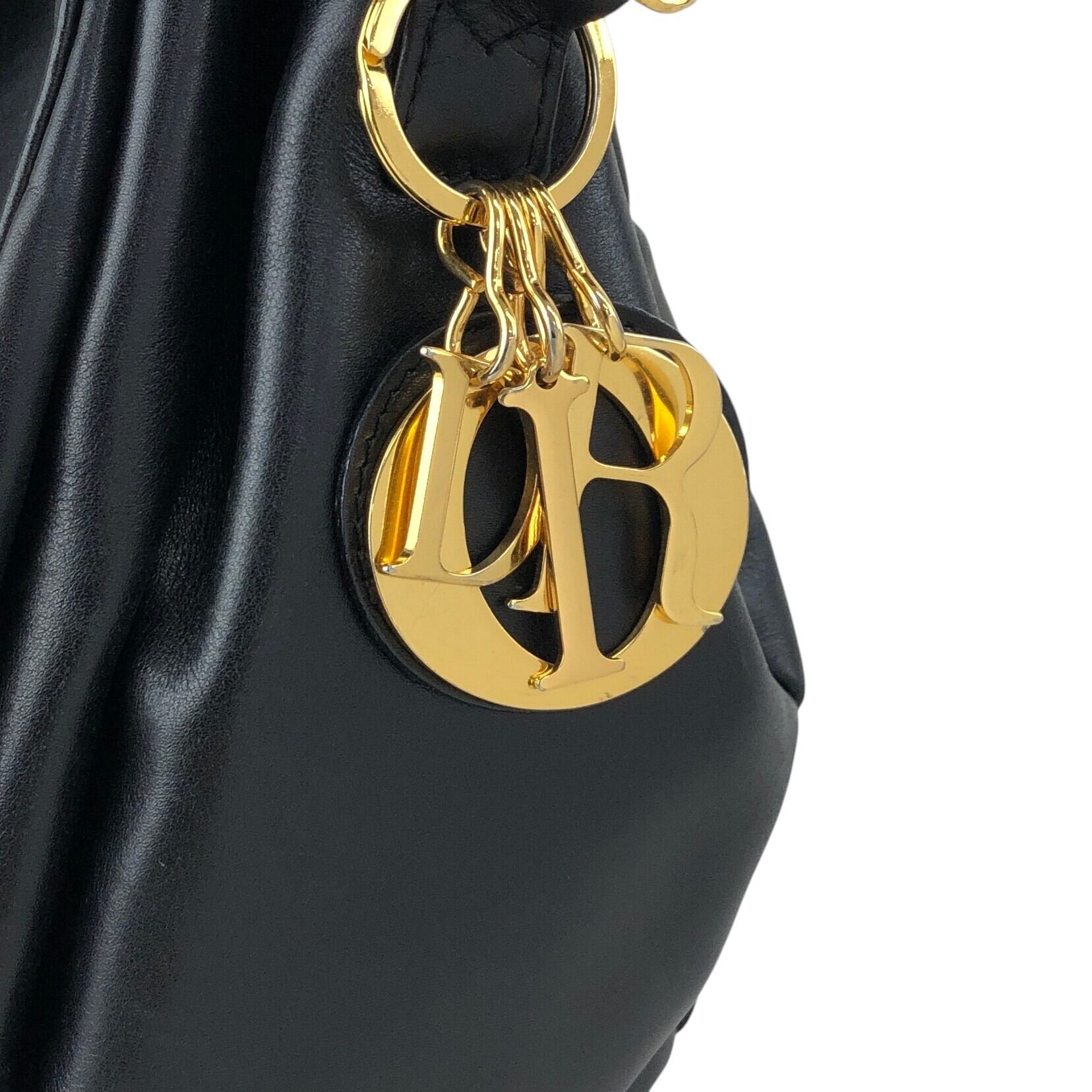 Christian Dior クリスチャン ディオール ショルダーバッグ ブラック