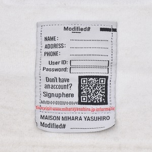 【Maison MIHARA YASUHIRO】KIDS DOODLE TEE