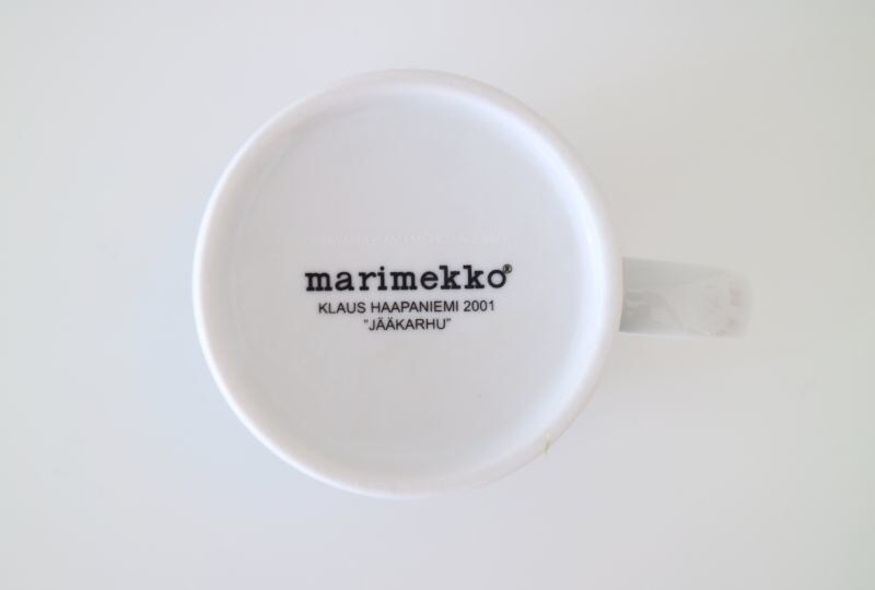 廃盤】マリメッコ marimekko / ヤーカルフ JAAKARFU マグカップ No.500