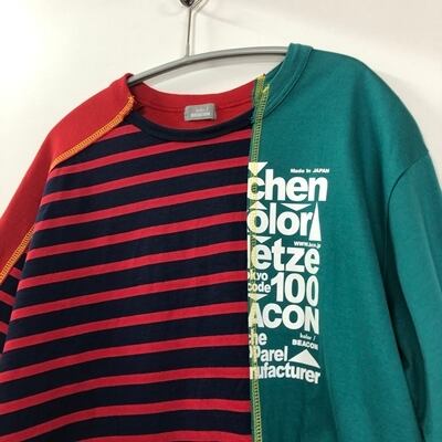 kolor BEACON　カラー ビーコン　20SSハイゲージ天竺Tシャツ　マルチ　1　【表参道t06】 | ブランド古着Brooch powered  by BASE