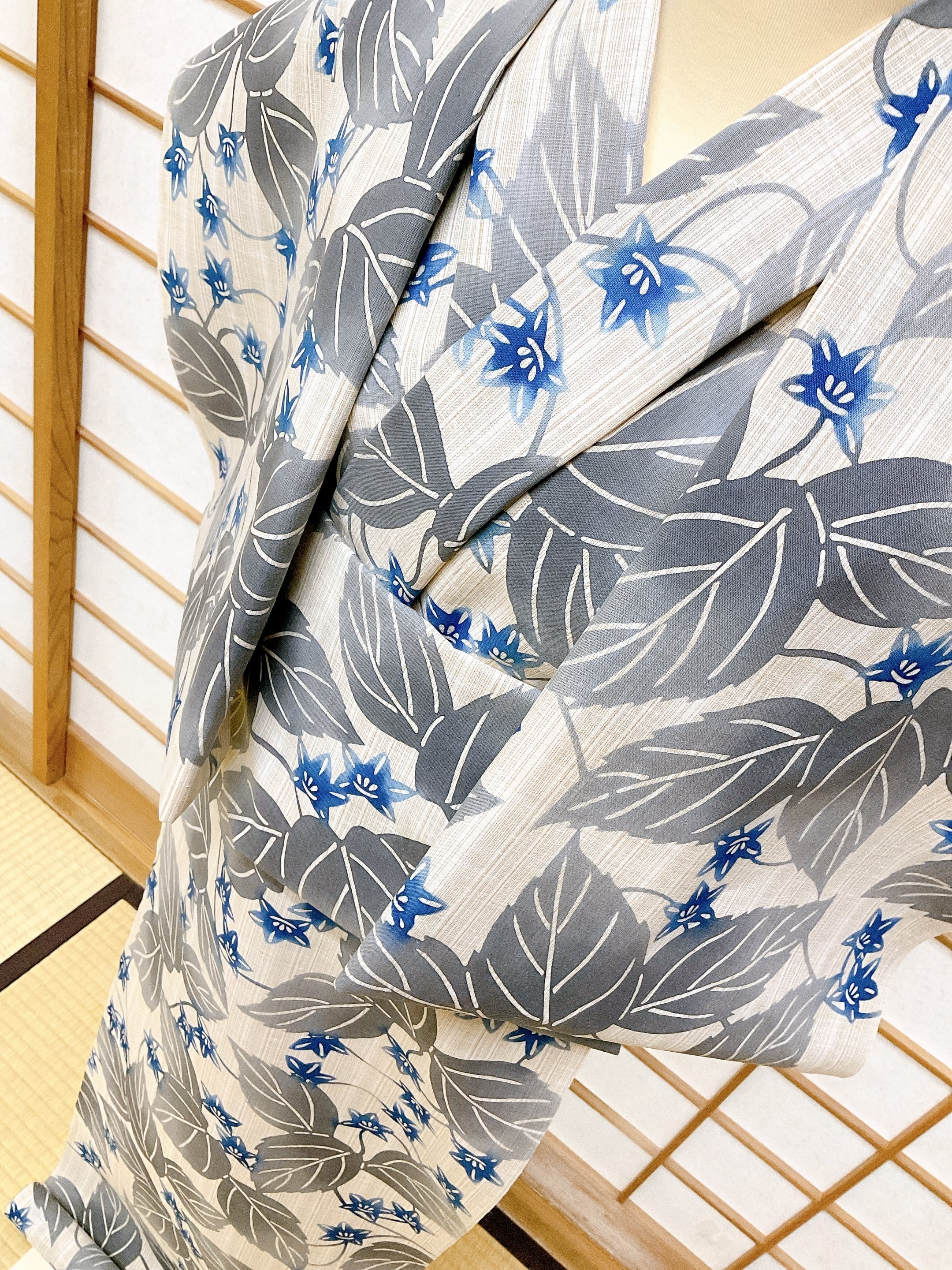 浴衣 反物 東京 本染め 注染 新粋染 夏着物 未仕立て品 | PAY ID