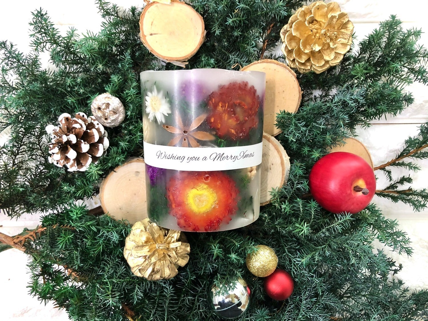 ボタニカルキャンドルキット 秋冬 花美知オンラインショップ