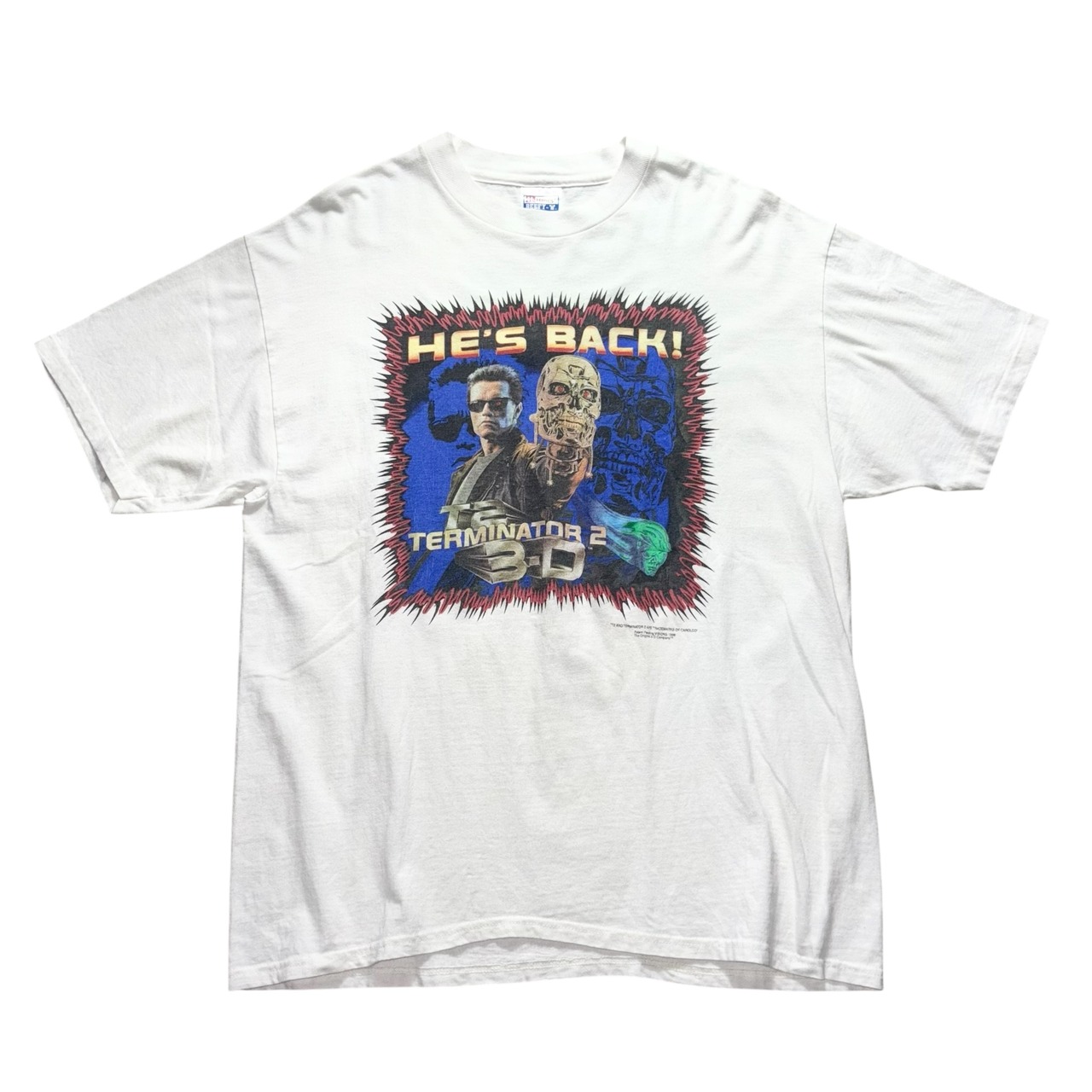 vintage 1996’s TERMINATOR 2 movie promo tee