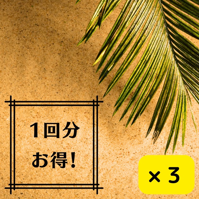 カウンセリング３０分×３回チケット