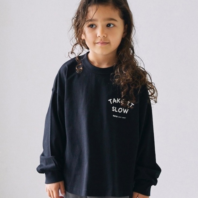 Generator Take It L/S Tee【110-160cm】Black