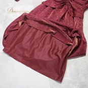 社交ダンス 衣装 スタンダード ドレス ワンピース レッスンウェア パーティドレス レッド系 ベルソフィア 赤 キラキラ フォーマル 長袖 派手 ワインレッド 高級感 伸縮性 有り おしゃれ 大人用 パーティー用 ドレスアップ 挿し色 エレガント フェミニン 改良版 職業用 美しい シルエット 夜会 おすすめ コスチューム