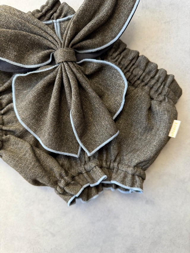 スタイーフ Moda【ウォームブラウン】（スカーフみたいなスタイ）