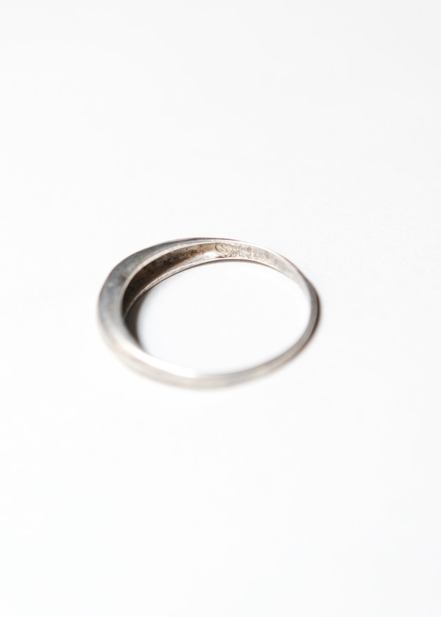 50's~70's 10K×Silver Combination ring