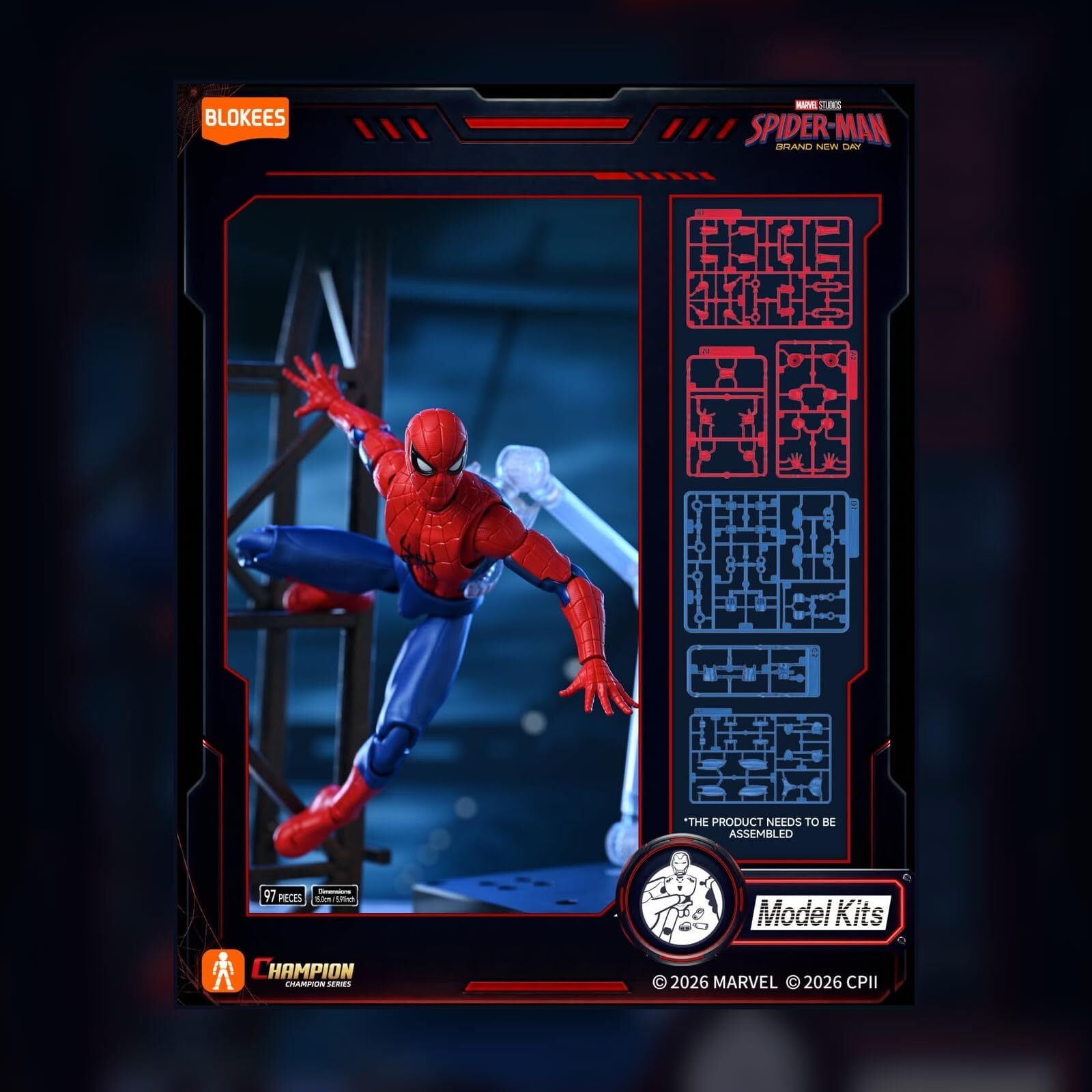 ブロッキーズ マーベル スパイダーマン・ブランドニューデイ