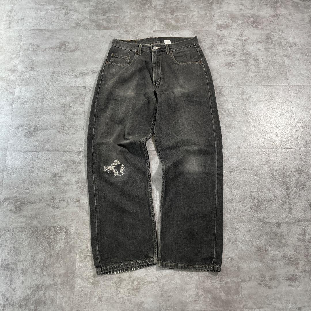 W30 L30】 メキシコ製 usa levi's 先染ブラック 569 | ib2