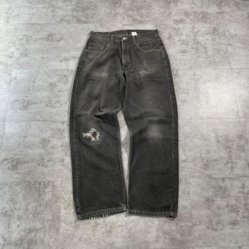 【W30 L30】 メキシコ製 usa levi's 先染ブラック 569
