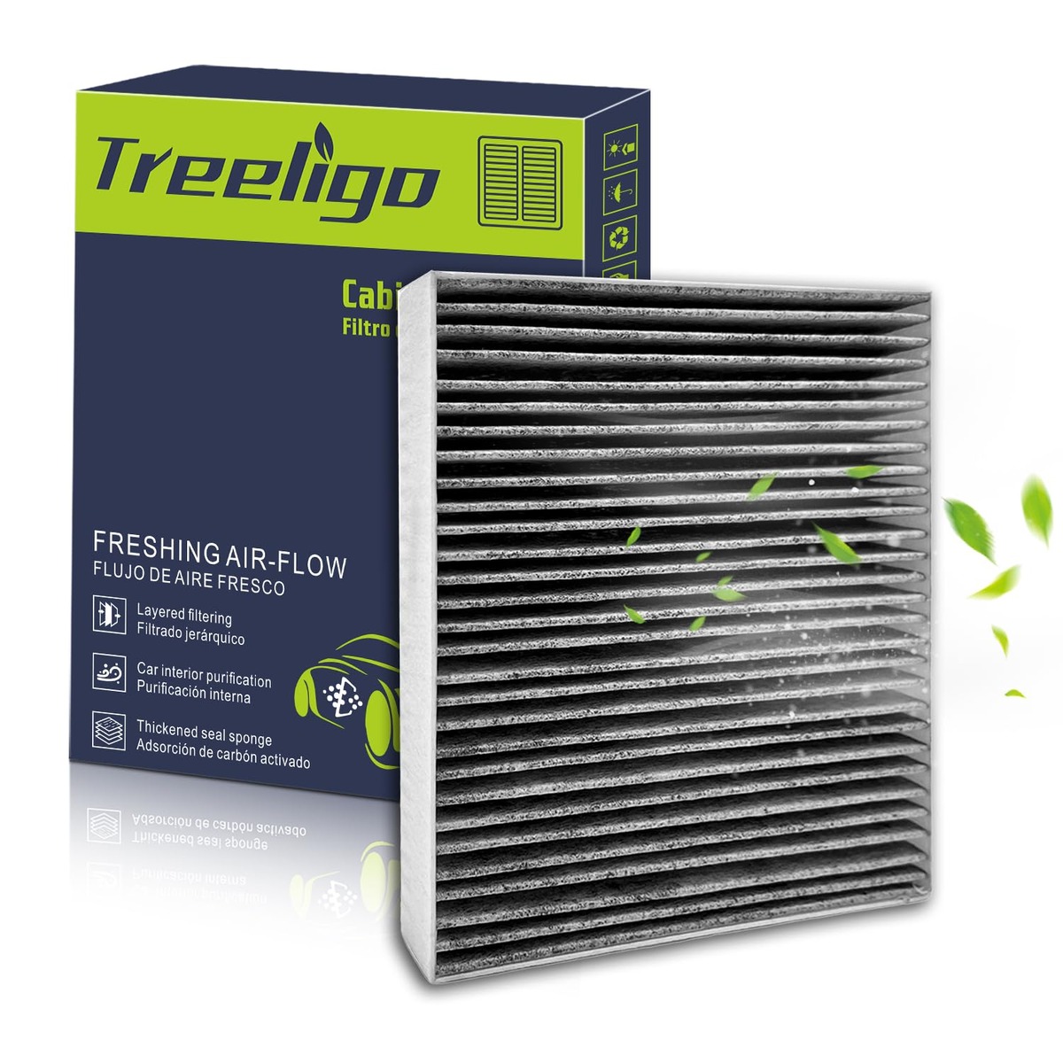 COIRWANG CF10743 Cabin Air Filter with Activated Carbon