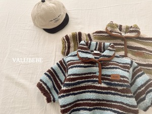 【予約/特典】valu bebe / Wrinkle Collar Anorak