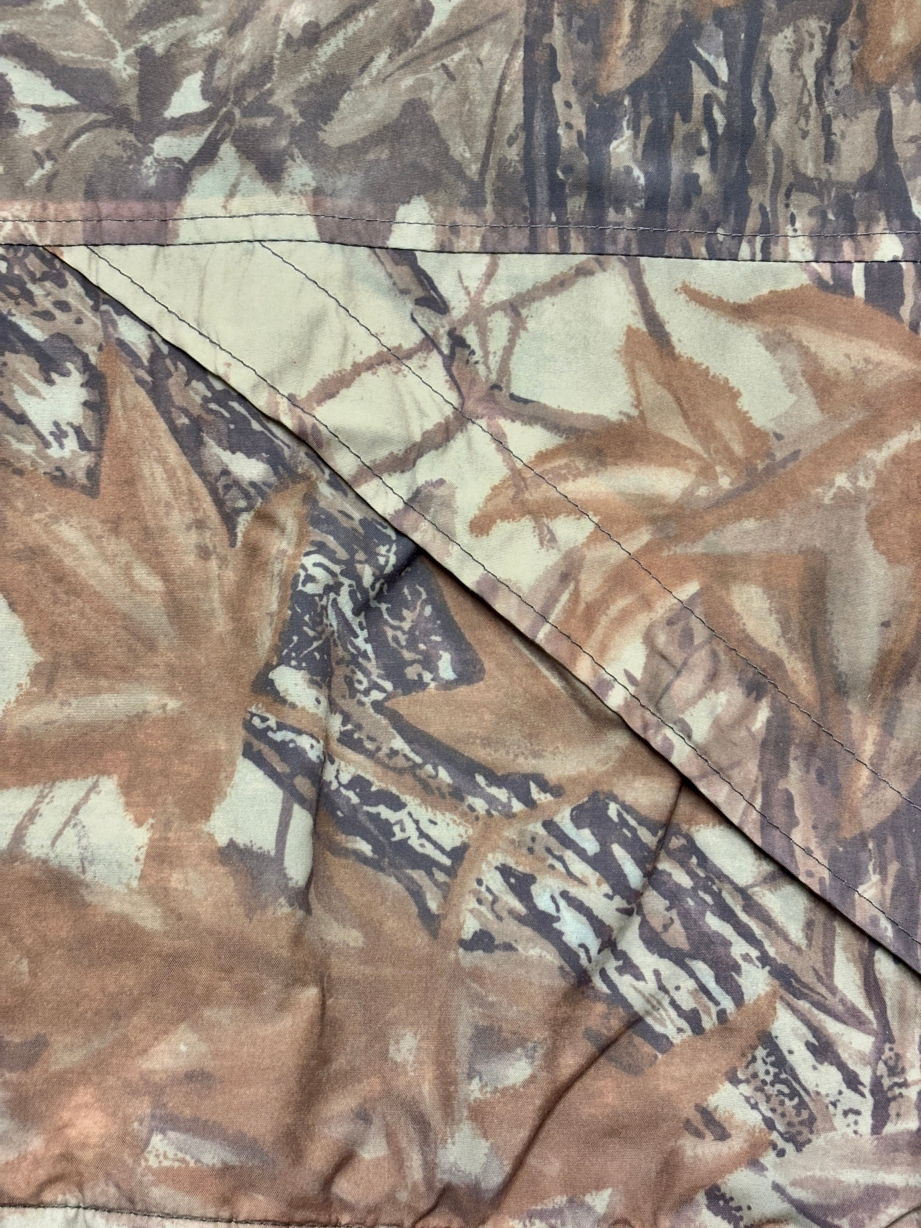 90s OLD STUSSY×Walls/Real Tree camo Nylon parka/USA製/XL/リアル