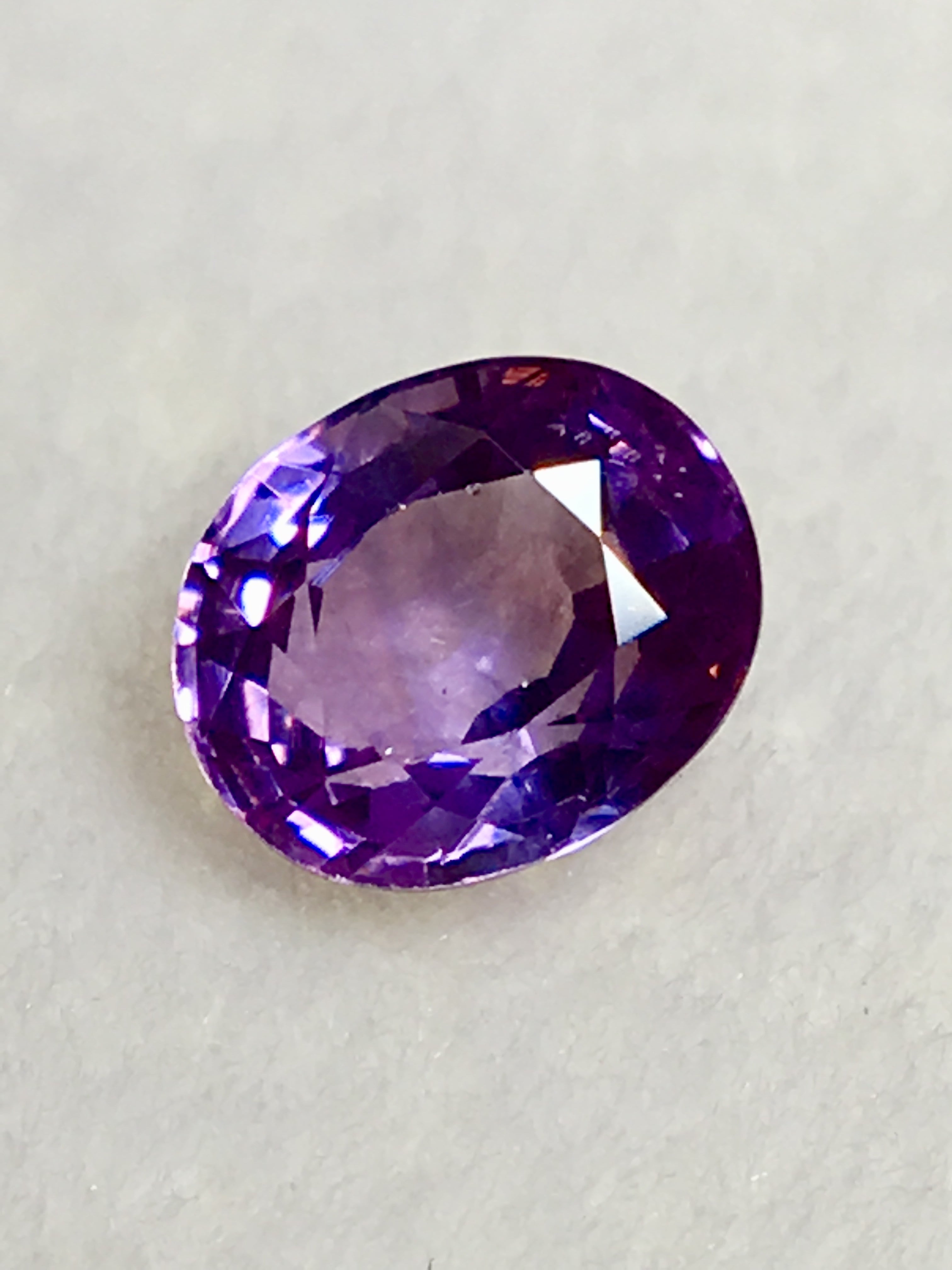 ”蠱惑”のストーン 0.5ct UP 天然 バイオレット サファイア ルース | Frederick’s Gems&Jewelry powered  by BASE