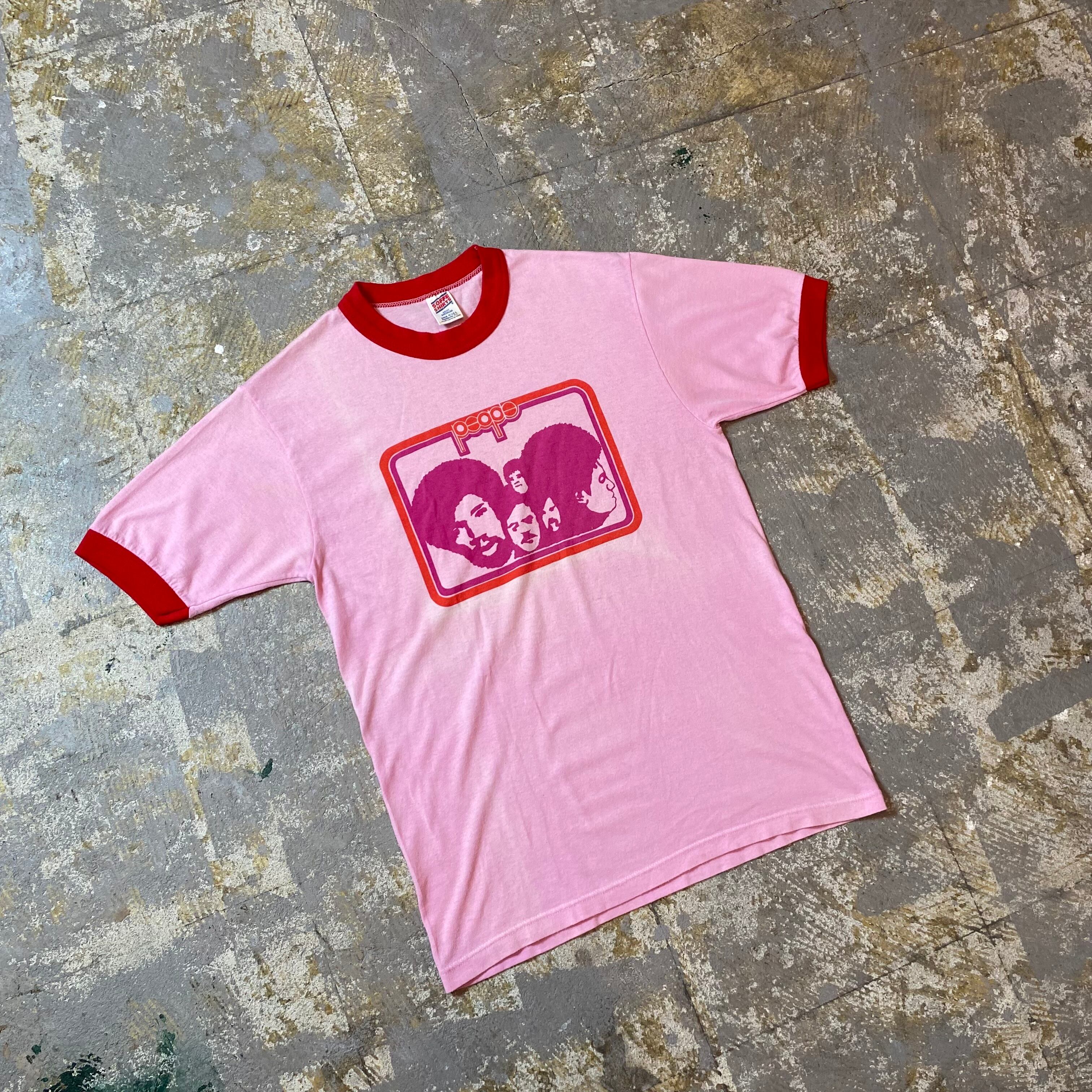 80年代 ソフィー SOFFE U.S.NAVY プリントTシャツ リンガーTシャツ USA製 メンズS ヴィンテージ /eaa349711