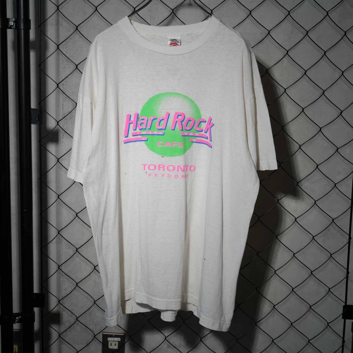 90s アメリカ製 Hard Rock Cafe / FRUIT OF THE LOOM フルーツオブザ