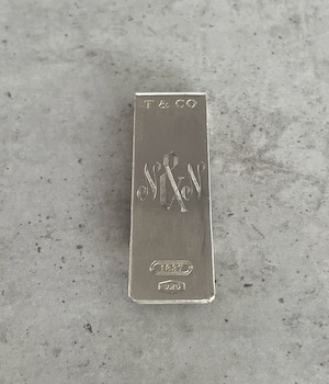 VINTAGE TIFFANY MONEY CLIP -N&N 1837-