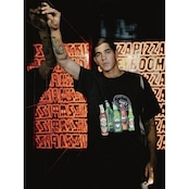 VINTAGE ストリート 瓶ビール Tシャツ T1538