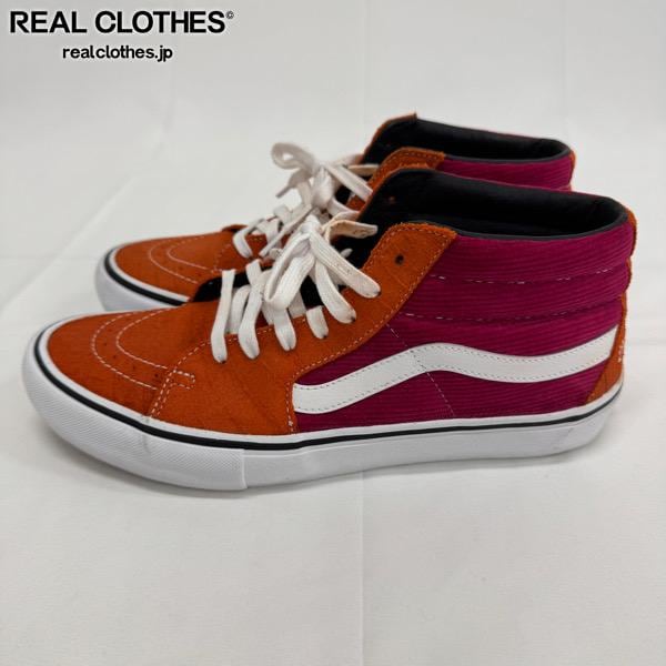 Supreme×VANS/シュプリーム×バンズ【18SS】Sk8-Mid Corduroy Croc