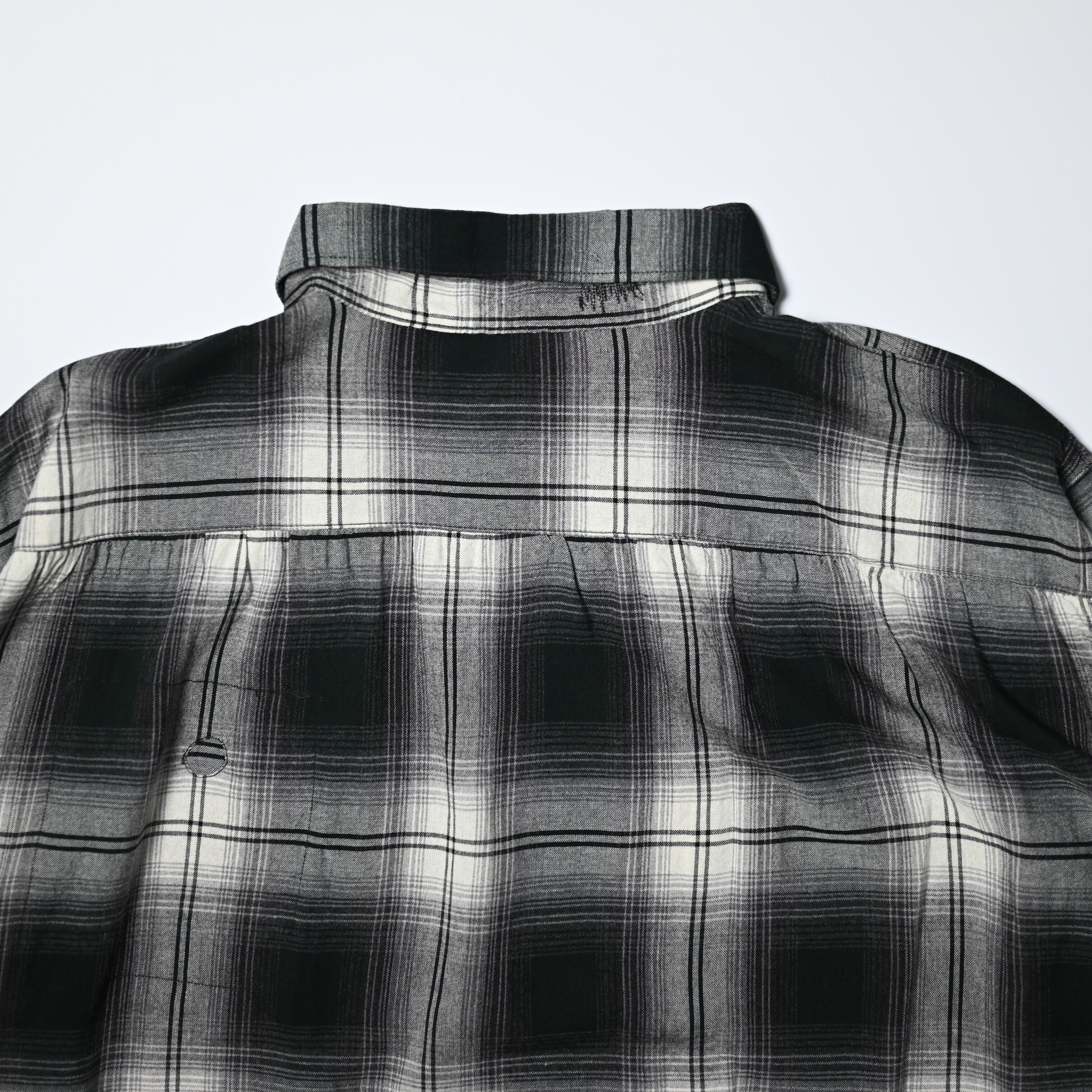 BOWWOW / REMADE RAYON PLAID SHIRT AGED | GANKO