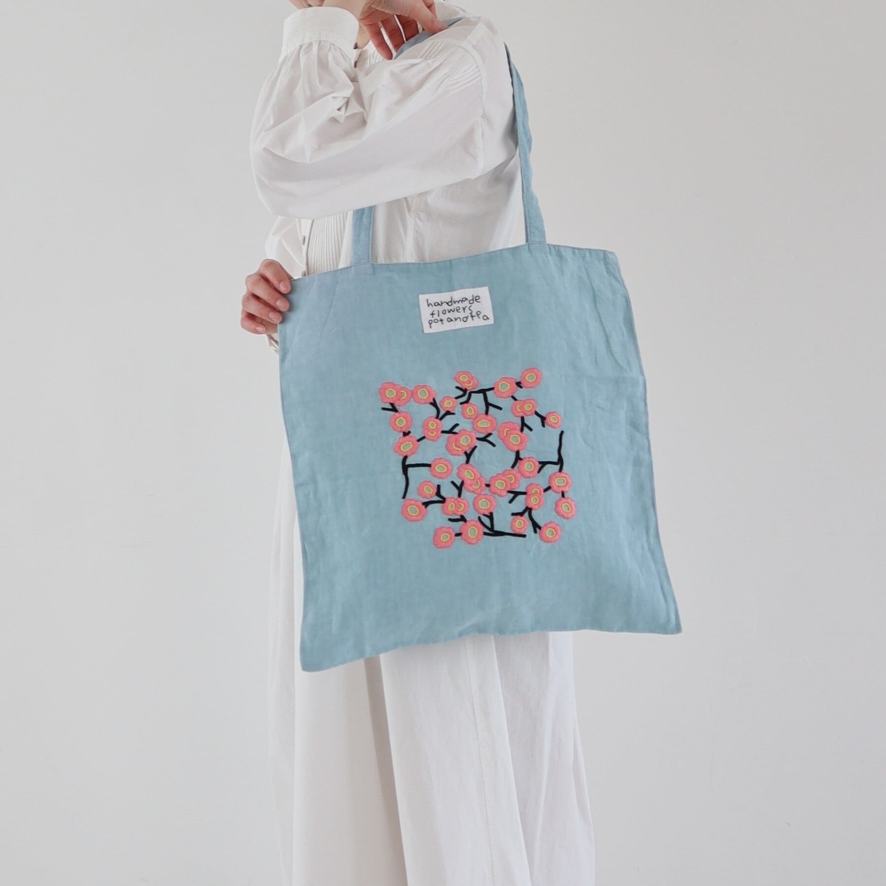 pot and tea│梅の花トートバッグ｜ポットアンドティー | CuLuRe