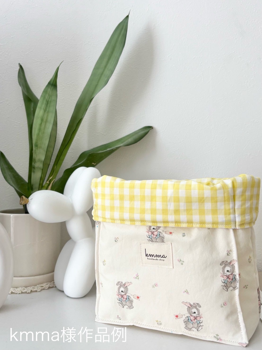 【予約】バニーズウサギ コットン高密度生地