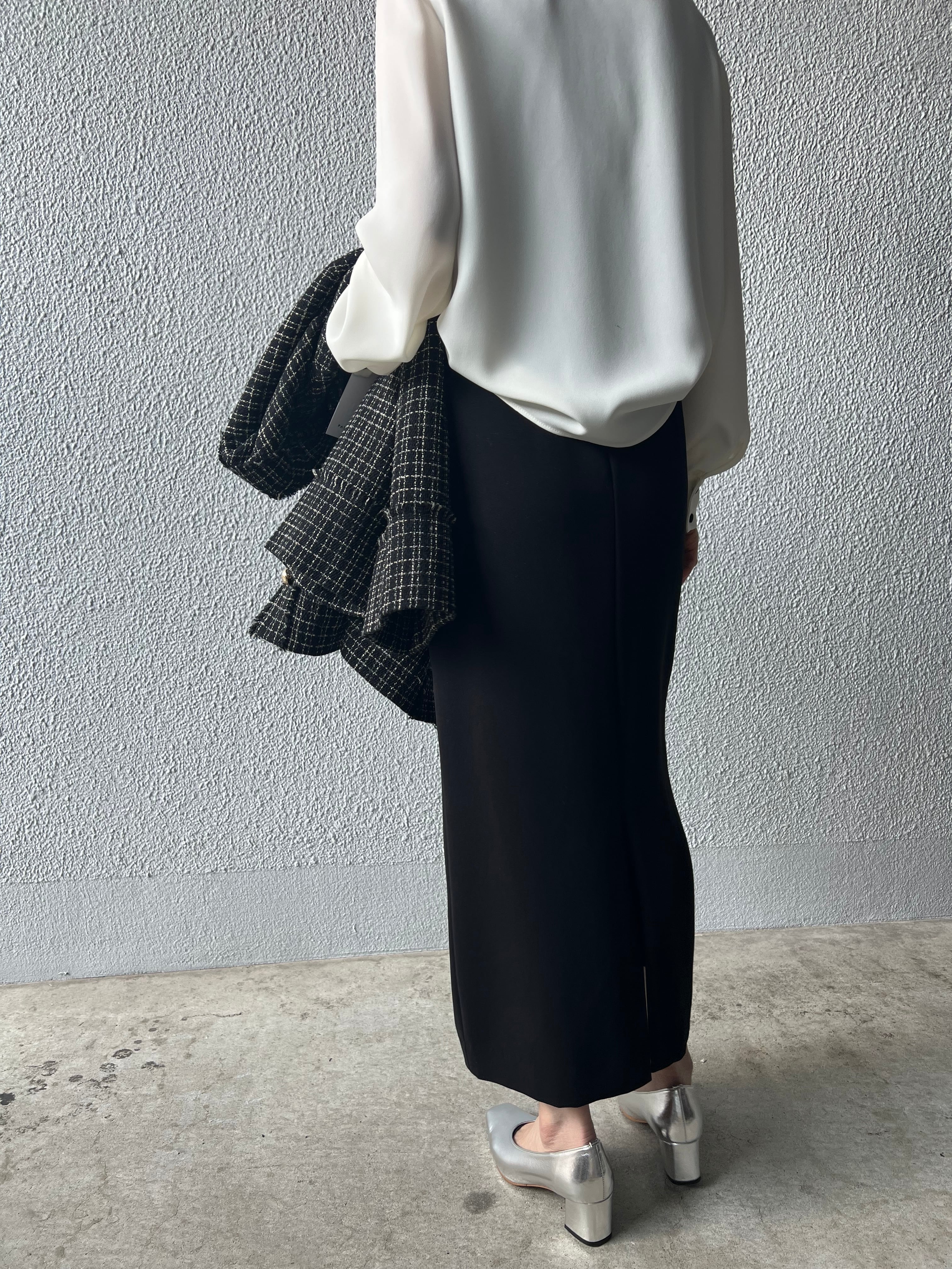 【PASSIONE】ジョーゼットタイトスカート 536612