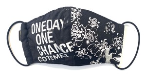 【COTEMER マスク 日本製】ONE DAY ONE CHANCE PRINT MASK 0520-105