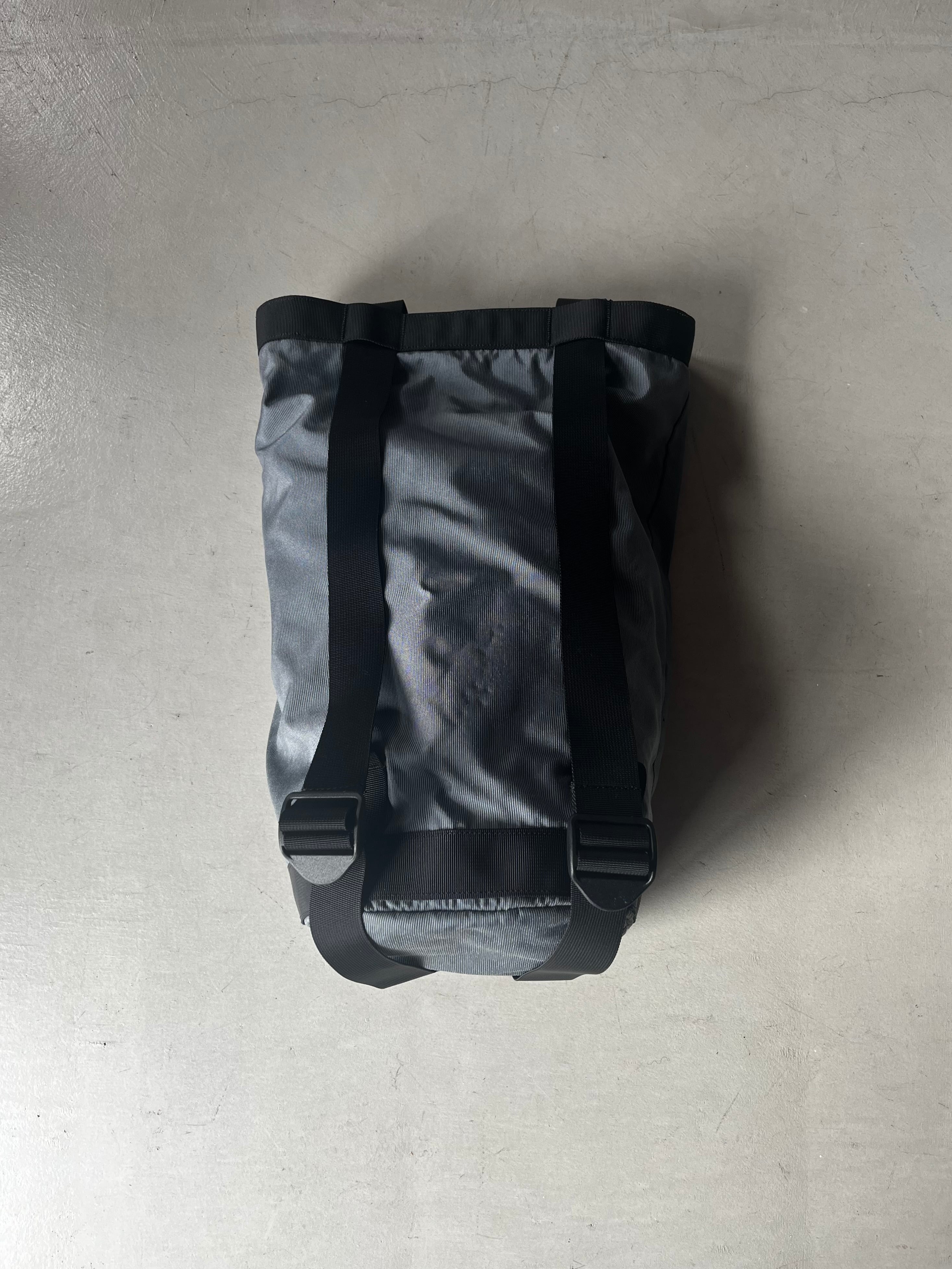 グレー×ブラック：00s patagonia パタゴニア TOOL SACK ツールサック