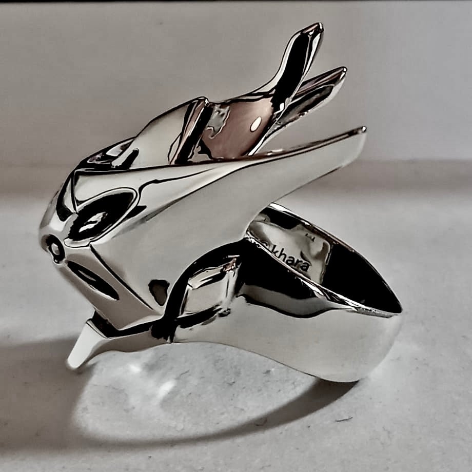 EVANGELION エヴァンゲリオン 8号機 シルバーリング 真希波・マリ