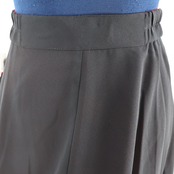 【新品 タグ付き 社交ダンス衣装】ブラック elegance fashion スカート 黒 赤 無地 巻きスカート Mサイズ 発表会 パーティ