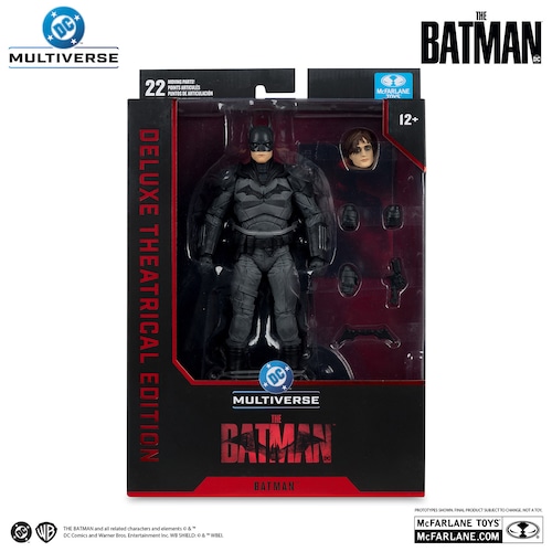 マクファーレン・トイズ DCマルチバース THE BATMAN ザ・バットマン / バットマン デラックス・シアトリカル・エディション 7インチ アクションフィギュア 国内版 未開封