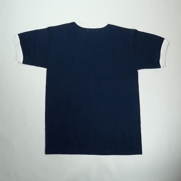 Size【L】 TENDERLOIN テンダーロイン TRIM TEE NAVY リンガーTシャツ