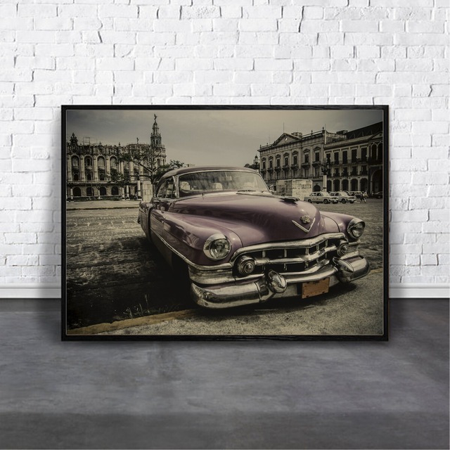 Vintage car【アートポスター専門店 Aroma of Paris】[AP-000370]