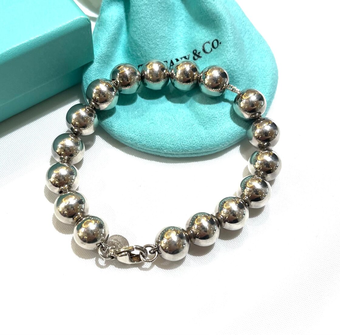 0454 Tiffany&co ハードウェア ブレスレットティファニー シルバー925 