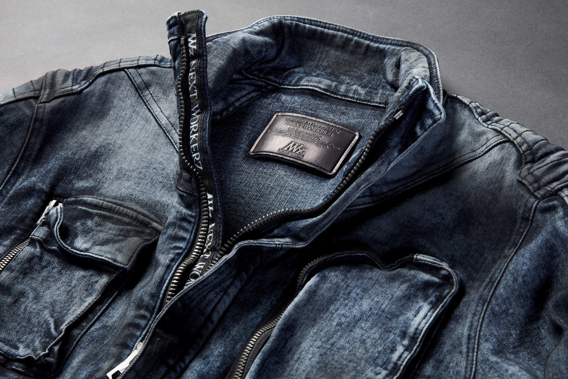 NWZ DENIM JACKET【CHMICAL BLUE】 | NEXTWORKERZ STORE