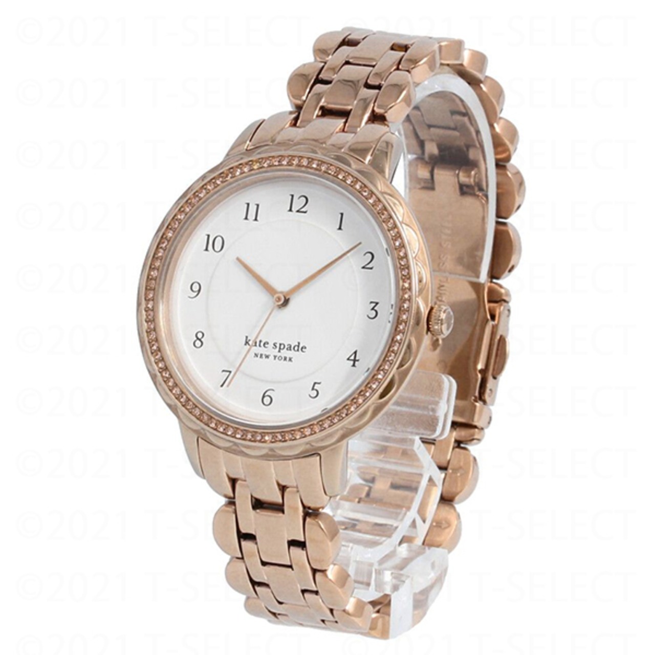 KATE SPADE(ケイトスペード)モーニングサイド腕時計/ローズゴールド
