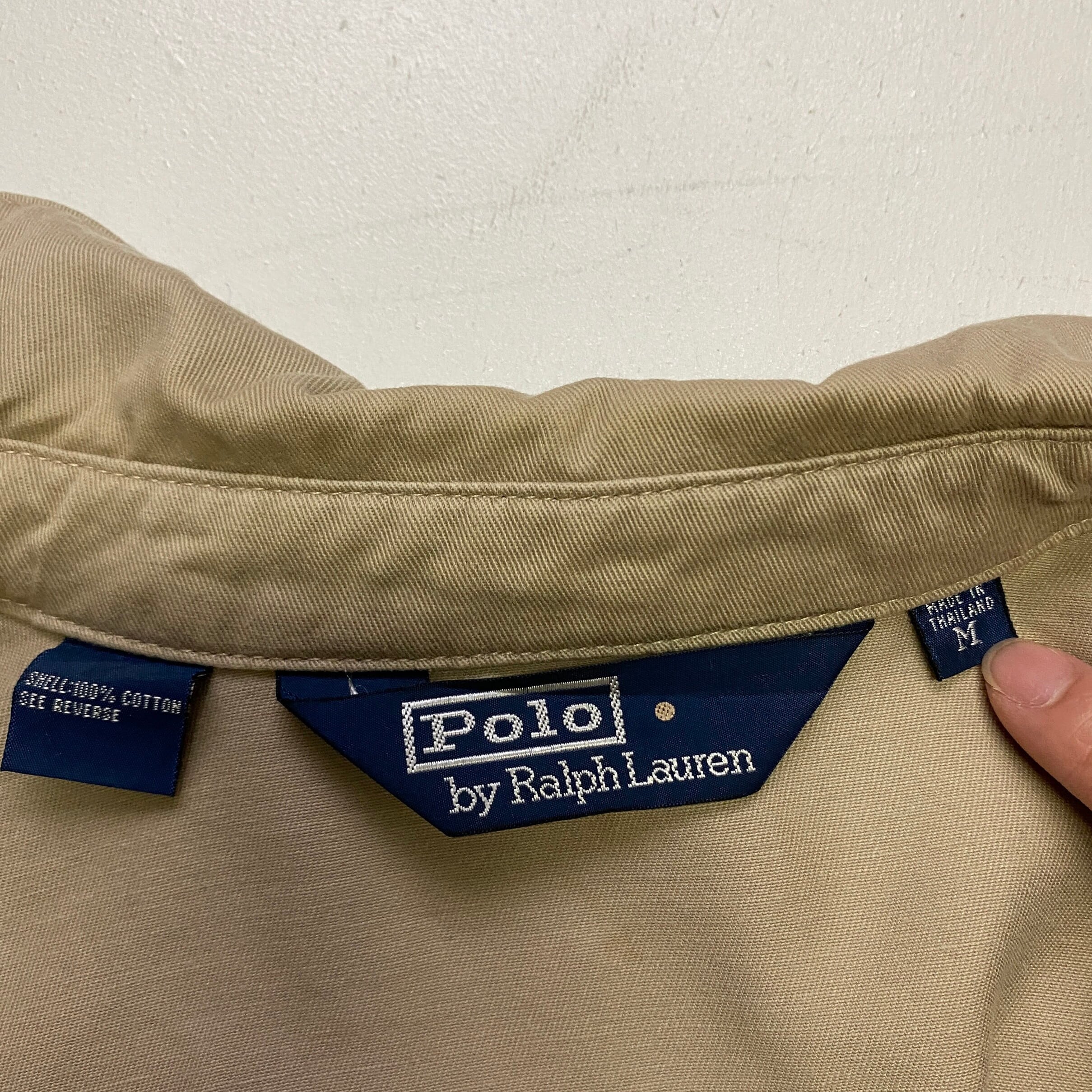 90年代 三角タグ ポロバイラルフローレン スイングトップ メンズM 古着  