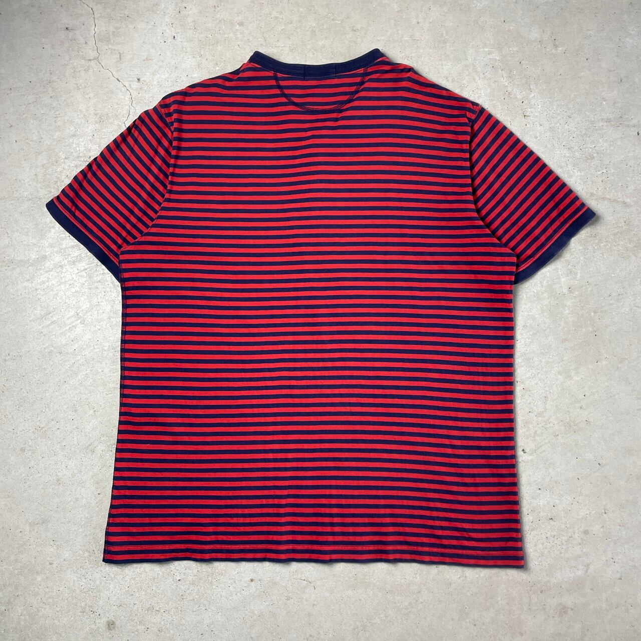 Polo Ralph Lauren ラルフローレン ヘンリーネック ボーダー Tシャツ