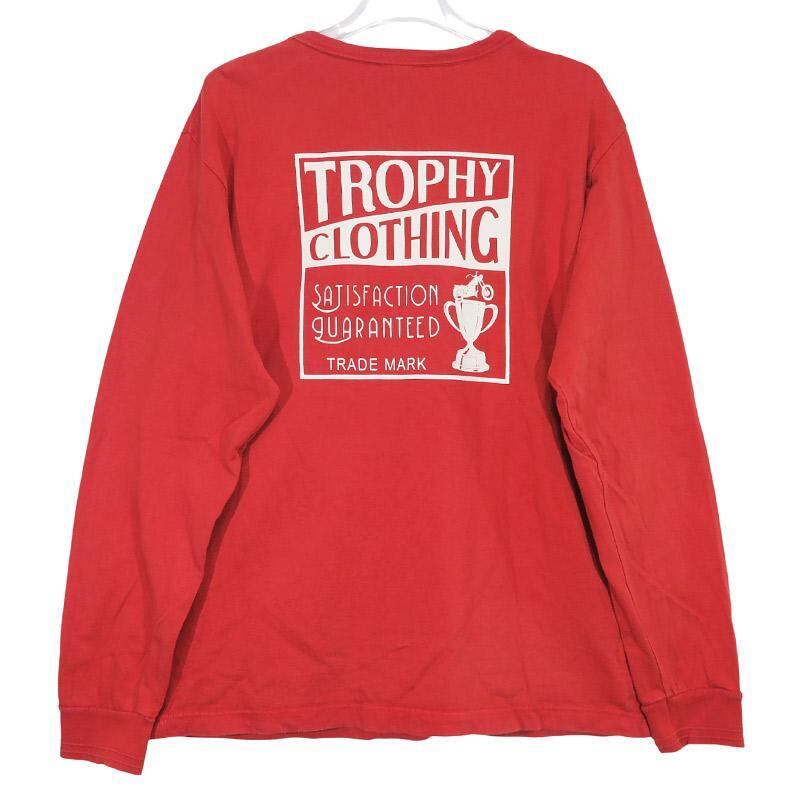 TROPHY CLOTHING トロフィークロージング BOX LOGO OD L/S TEE