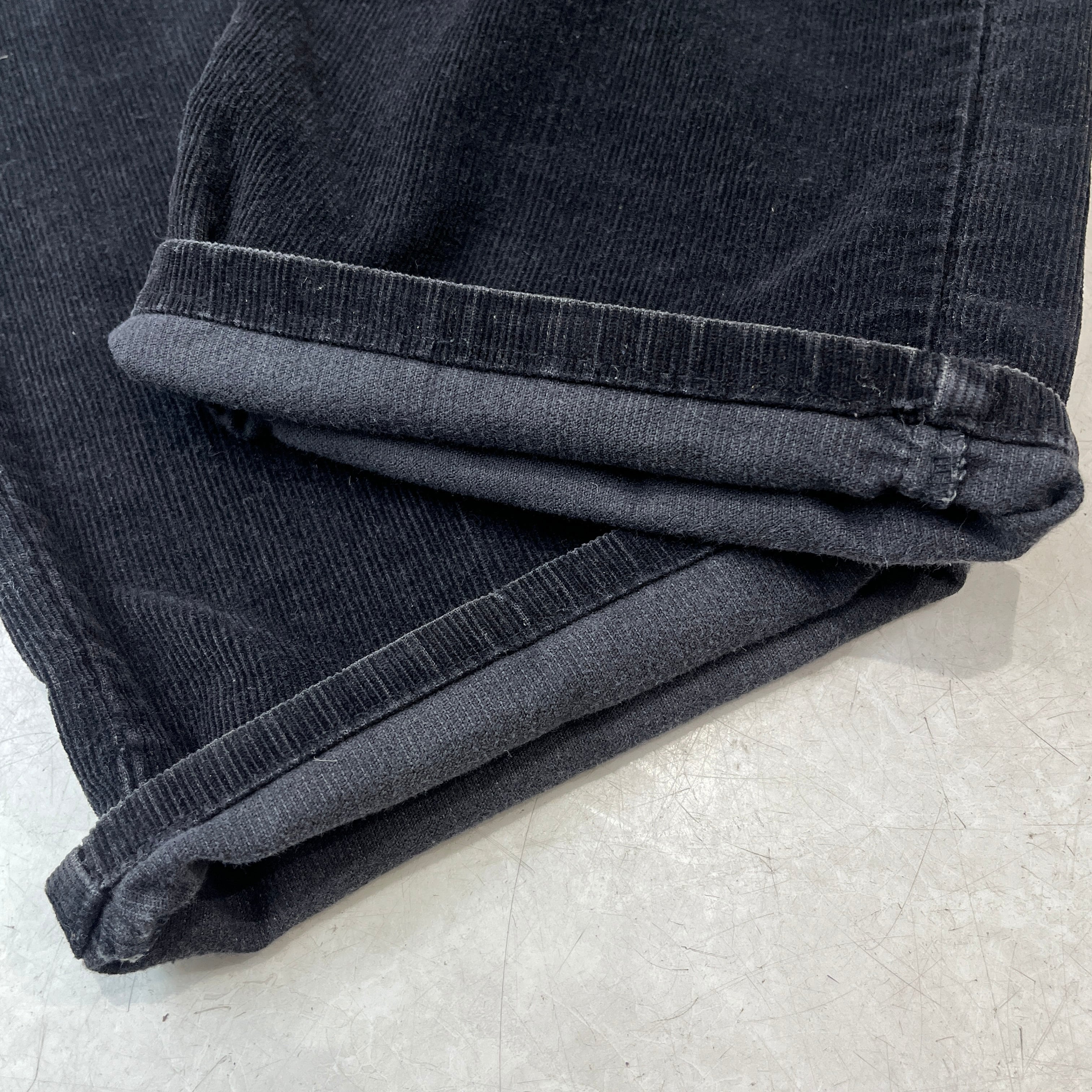 90s Levi's 519 - 1558 Corduroy Pants Black 90年代 リーバイス
