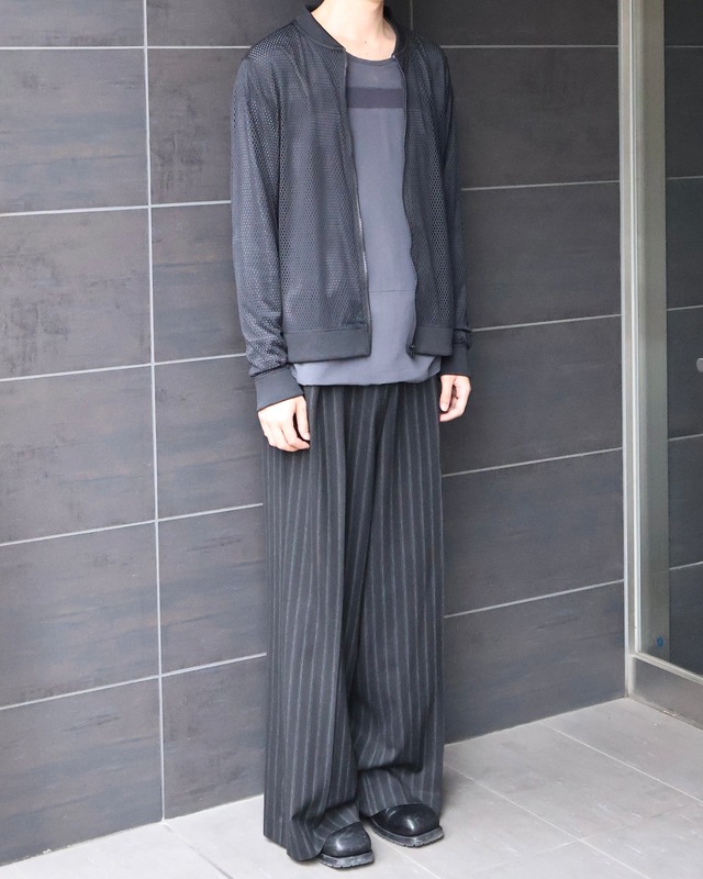 mesh zip up tops