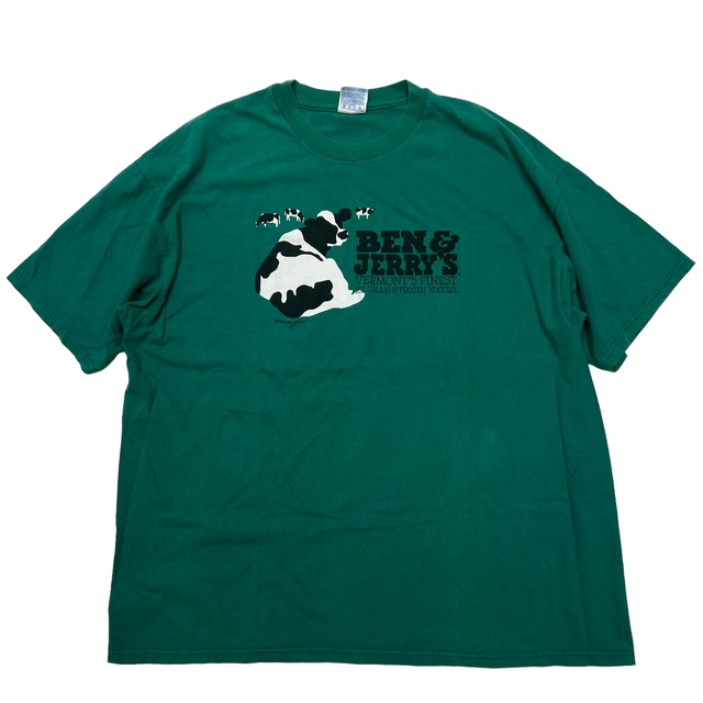 90's~ s/s print T-shirt